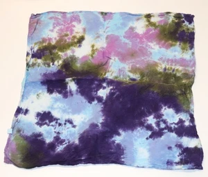 Tie Dye Bandana 21" x 21" lila Wolke Nachmittag 100 % Baumwolle - Bild 1 von 2