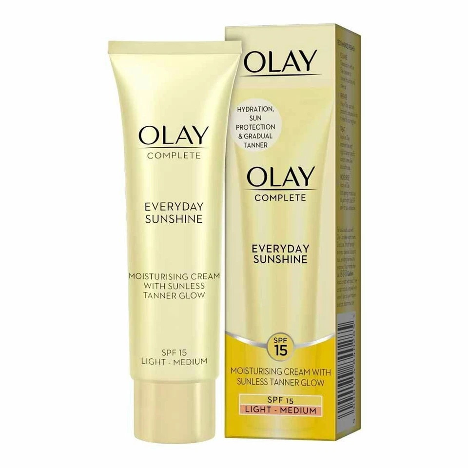 Olay complete everyday sunshine tanner glow spf 15 light - medium 1.7fl oz 50ml - Image 1 of 1