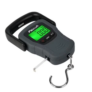 Digital Fish Scale, Electronic Hanging Fish Weight Scale with Large Handle & ... - Picture 1 of 7