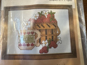 Caron Counted Cross Stitch 6246 de JT Ogden 1981 nuevo sellado - Imagen 1 de 7