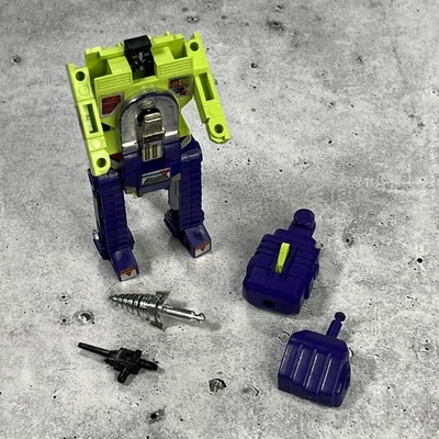 De colección G1 Transformers Scavenger Completo Hasbro 1985 Constructicon Devastator Foto 1 de 4