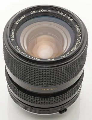 Vivitar Mc Macro Focusing Zoom 28-70mm 28-70 MM 3.9-4.8 Olympus Om - Image 1 of 4