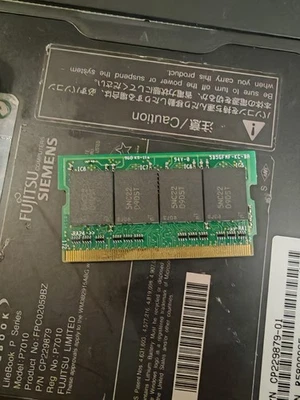 512 MB micro DDR 333 RAM memoria Fujitsu-Siemens LifeBook P7010 p7010D PC2700 #2 Foto 1 de 4