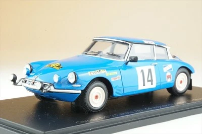 Spark 1/43 Citroën DS 21 Proto #14 1969 Rallye du Maroc Winner Neyret Terramorsi - Immagine 1 di 2