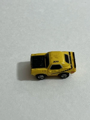 Micro Machines JEFF Barracuda Yellow 1971 Vintage 1980s Galoob - Image 1 of 3