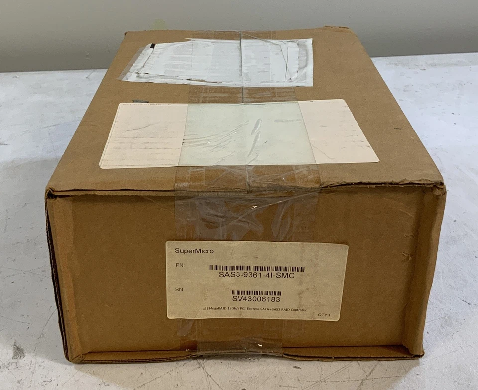 Supermicro LSI MegaRAID 9361-4I  Card 4 ports+ SAS3 Raid controller NS M2C - Image 1 of 4