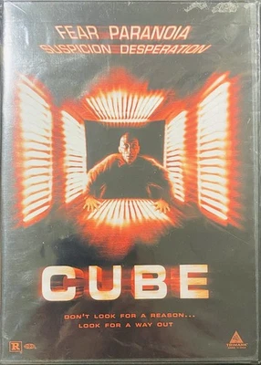 CUBE (1997) DVD - BRAND NEW SEALED - SCI-FI THRILLER - CULT FILM - US REGION 1 - Image 1 of 2