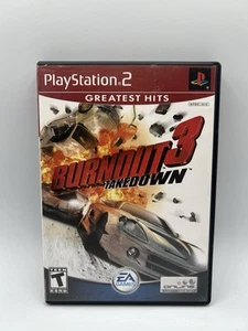 Burnout 3 Takedown PS2 PlayStation 2 Greatest Hits Complete CIB - Bild 1 von 4
