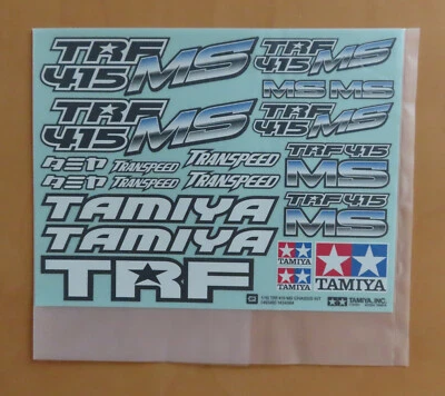RC Tamiya Decal 49349 TRF 415 MS Chassis Kit 2004 NEU NIB - Bild 1 von 4