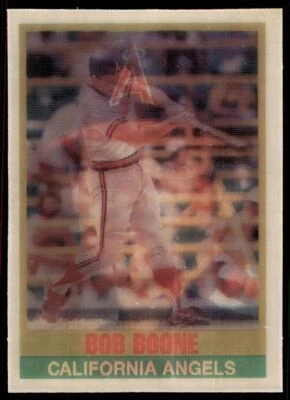1989 SPORTFLICS. BOB BOONE CALIFORNIA ANGELS #40 - Image 1 of 2