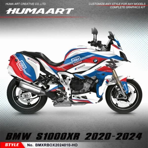 Full Vinyl Custom Decal Graphics Kit for BMW S1000XR 2020 2021 2022 2023 2024 - Bild 1 von 9