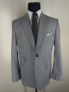J.Press Bespoke 100% Wool Sport Coat 2 Button One Vent Fit 45-46 Semi Long - Picture 1 of 11