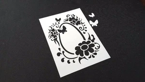 #S EASTER Airbrushing Stencil Party Decoration Card Painting Scrapbooking Egg - Picture 1 of 3