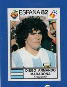 FIGURINA CALCIATORI PANINI ESPANA 82 MARADONA #176 RECOVERED/REMOVED. - Imagen 1 de 1