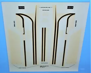 DECAL SHEET for 1980 AMT - Kenworth Aerodyne "BJ & the BEAR" Model Kit 1/32 - Picture 1 of 3