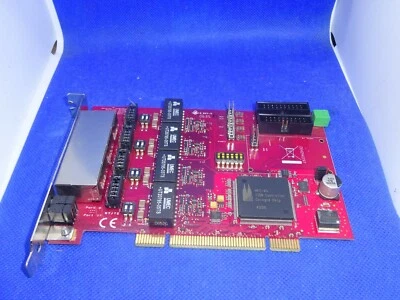 BERONET ASTERIX INTERFACE  BN450 4 PORT NETZTWERKARTE #GK2626 - Bild 1 von 3