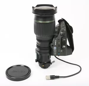 Canon HJ14ex4.3B-IASE HDxs 4.3-60mm f/1.8 14x 2/3" CCD HDTV ENG Wide Angle Lens - Picture 1 of 11