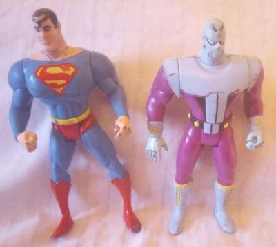 DC Superman The Animated Series Action Figure Lot Kenner 1996 Vintage Brainiac - Image 1 of 4