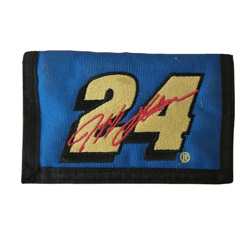 JEFF GORDON #24 Nascar Stitched Wallet - Very Clean - DuPont - HTF Cover