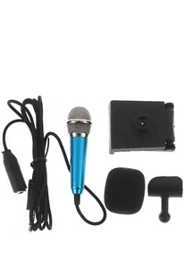 Mini Mikrofon, Karaoke kleines Mikrofon für Sprachaufnahme Interview, tragbar - Bild 1 von 10