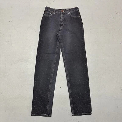 Pantalones de mezclilla para mujer ROBERTO CAVALLI patrón moteado dorado multicolor talla XS Foto 1 de 4