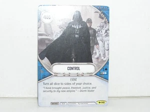 Star Wars Destiny Way of the Force #110 Control - Picture 1 of 1