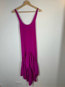 Gryphon Pink Silk Dress - Picture 1 of 8