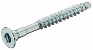 100St.Verbindungsschraube Confirmat Selbstbohrend 5x50mm SW4 Schrank Möbelverb. - Bild 1 von 11