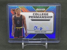 2023 PANINI PRIZM DRAFT PICKS OMAHA BILIEW BLUE COLLEGE PENMANSHIP AUTO /149 JM7