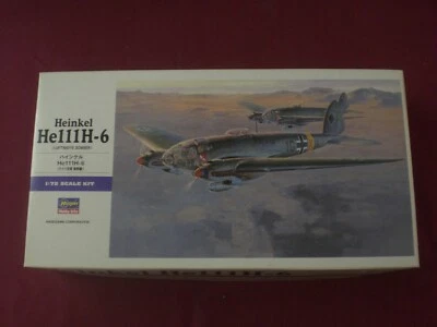 Heinkel HE111H-6 (Luftwaffe Bomber) - SCALA 1/72 Hasegawa - Photo 1/3