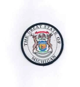 Vintage The Great State of Michigan Seal - Patch - Bild 1 von 1