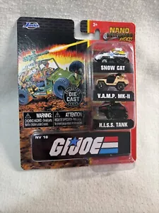 GI JOE NV-18 MINIATURA PRESSOFUSA NANO HOLLYWOOD RIDES JADA NUOVO CON SCATOLA - Foto 1 di 5