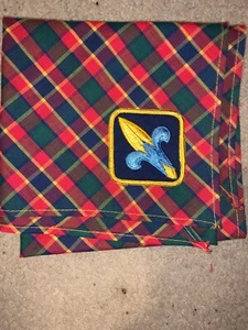 Boy Scout BSA Cub Webelos Arrow of Light Patch Uniform Official Neckerchief - Picture 1 of 1