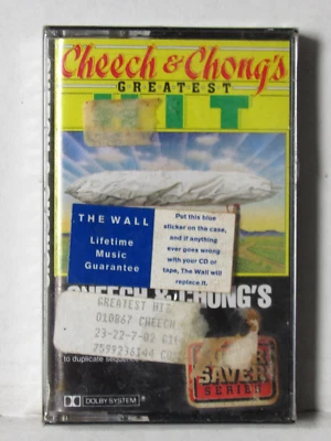 Cheech & Chong's NEW/SEALED Greatest Hit Cassette Tape album buy2 get 1 FREE - Image 1 of 3
