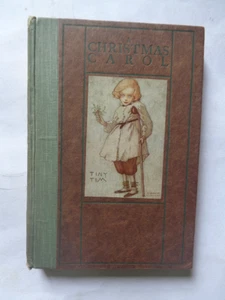 A CHRISTMAS CAROL by Charles Dickens with Coloured Plates by Ethel Everett 1898. - Picture 1 of 13