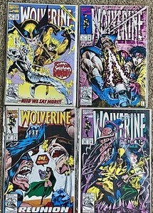 Wolverine #60 61 62 63 Set 4 Lot Ausgabe gelaufen Marvel Comics 1992 X-MEN Vintage - Bild 1 von 5