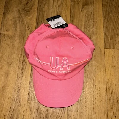 Nueva gorra Under Armour UA gráfica para mujer ROSA Foto 1 de 4