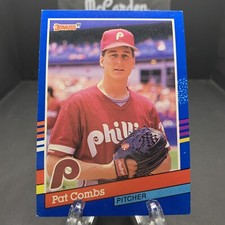 1991 Donruss Pat Combs #60 Philadelphia Phillies