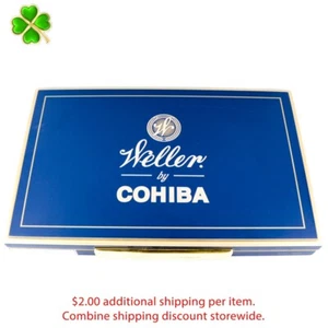 Weller by Cohiba Toro 6 x 50 Empty Wood Cigar Box 14.25" x 9.5" x 1.75" - Picture 1 of 12
