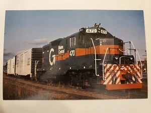Guilford Maine Central GP7 Lokomotive 3x5 Postkarte - Bild 1 von 2