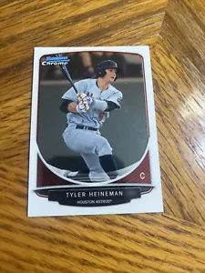 2013 Bowman Chrome #BCP56 Tyler Heineman Astros - Picture 1 of 3