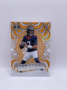 CJ Stroud ORANGE ACETATE PANINI ILLUSIONS FUNKADELIC ROOKIE - Picture 1 of 2