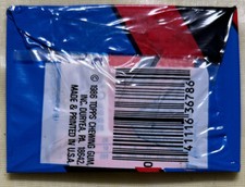 1986 Topps Major League Leaders Pack Toby Harrah Rangers Showing On Back