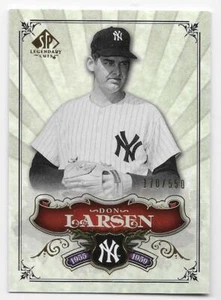 2006 SP LEGENDARY CUTS SP #127 Don Larsen #170/550 - Picture 1 of 1