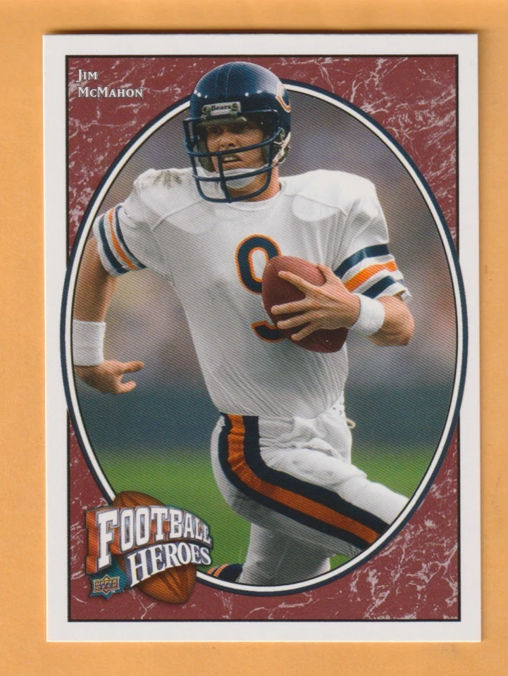 Jim McMahon Chicago Bears 2008 Upper Deck Heroes #229 BYU Cougars - Image 1 of 2