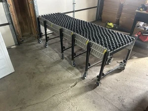 Used Expandable Best Gravity Conveyor 24”x24’ - Picture 1 of 2