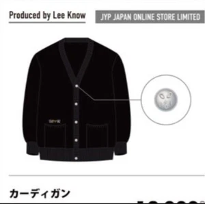 CÁRDIGAN Stray Kids Producido por Lee Know NAVIDAD POPUP STORE 2024 JYP OFICIAL NUEVO - Imagen 1 de 3