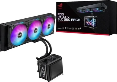 ASUS ROG RYUO IV SLC 360 ARGB Komplettwasserkühlung für AMD und Intel CPUs - Bild 1 von 4