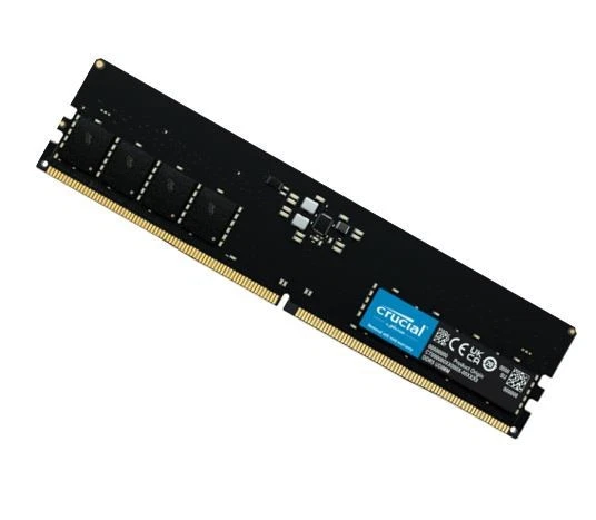 Crucial 32GB (1x32GB) DDR5 UDIMM 4800MHz CL40 Desktop PC Memory - Image 1 of 1