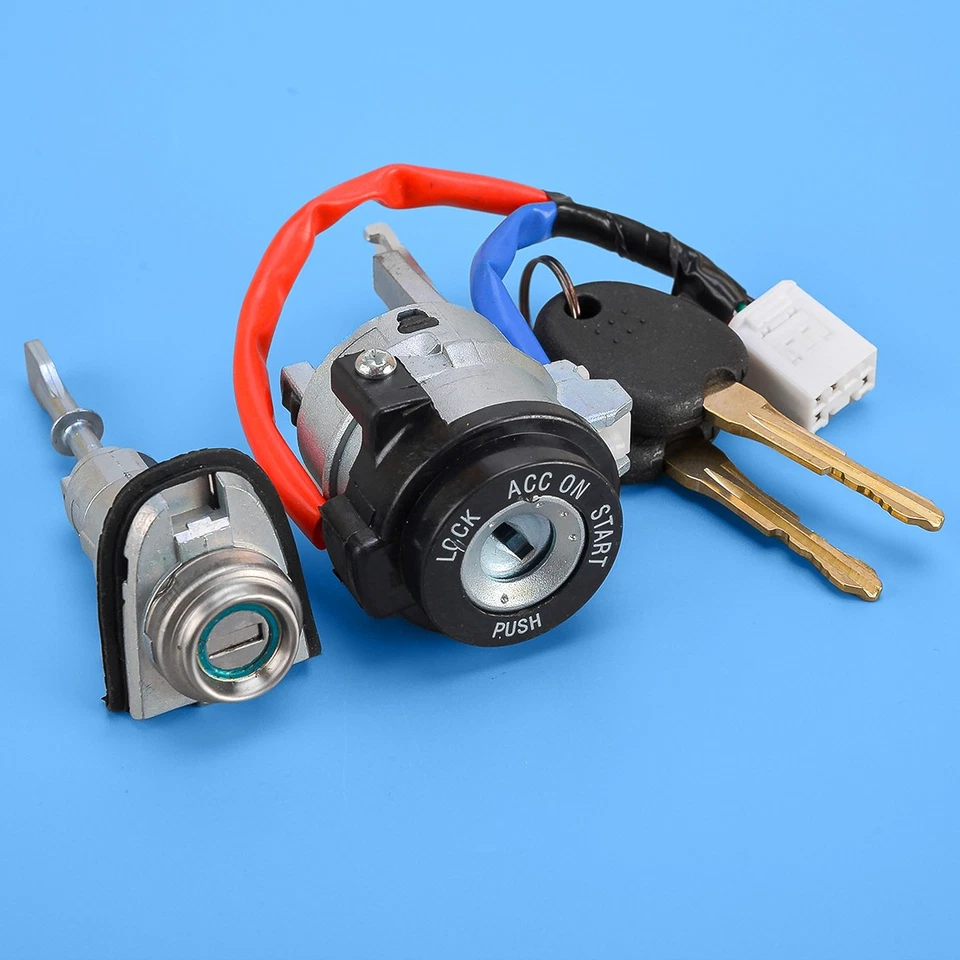 Kit Full Lock Cylinder Ignition Barrel With Key Fit For Kia Forte 2009-2022 Hb - Image 1 of 4